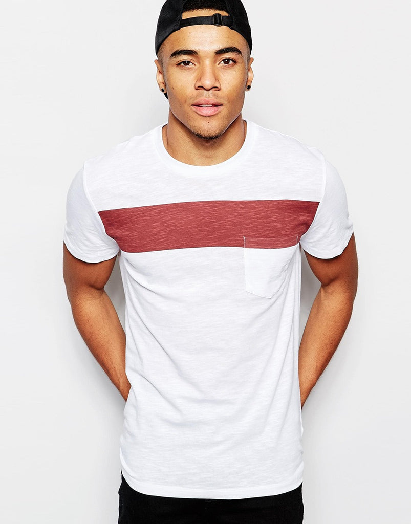 White Stripe T-Shirt